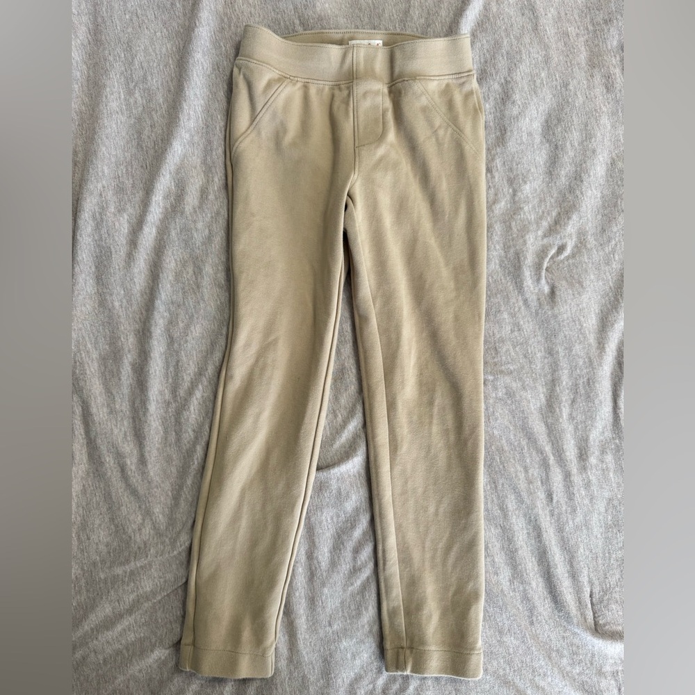 Cat and Jack Uniform tan pants. 6/7.